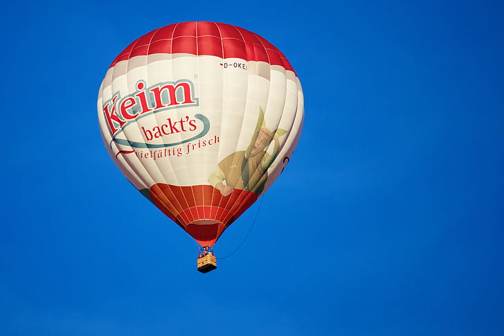 ballon, Germ, Baker, vliegen, hete luchtballon, vliegen, avontuur