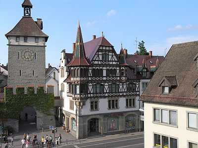 Konstanz, Trung tâm thành phố, thành phố, xây dựng