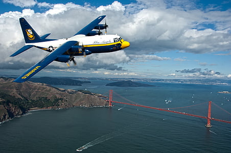胖阿尔伯特, 飞机, 蓝色的天使, 海军, 飞行示范中队, c-130 大力士, 货物