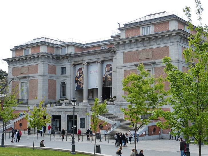 Madrid, Espanya, capital, Museu, Prado, Art, arquitectura