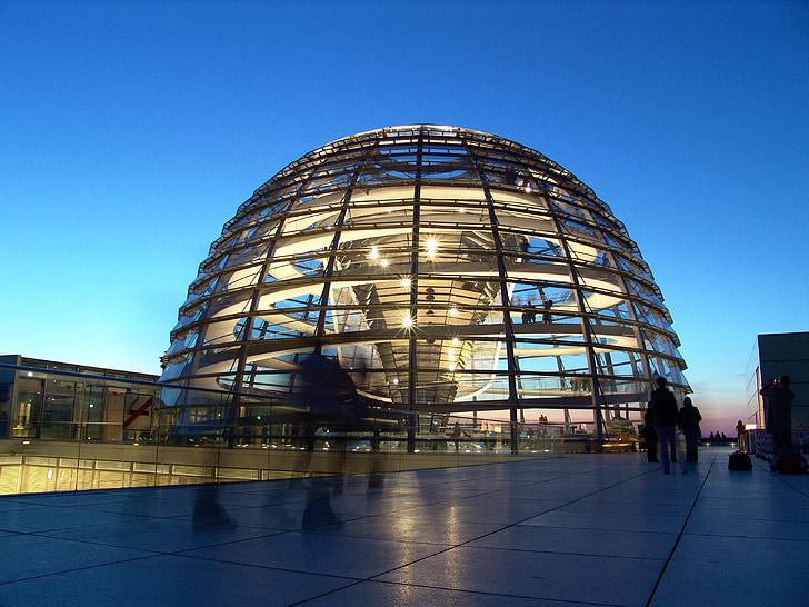 Berlin, Reichstag, a német volke, Németország, tetőablak (kupola), kupola, épület