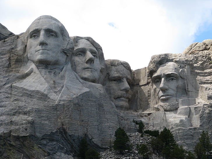 Mount rushmore, nationalmonument, historiska, turistattraktion, Mountain, presidenter, MT Rushmore National Monument