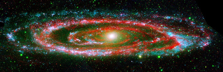 galaxy, andromeda, spiral, cosmos, space, universe, celestial