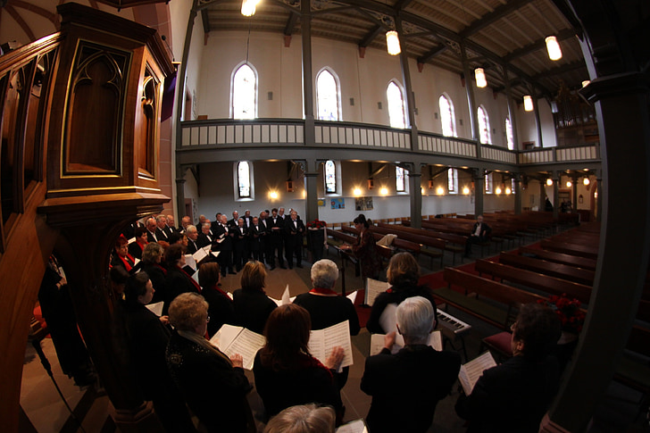 church choir, church, choir, architecture, church room, human, rows of benches