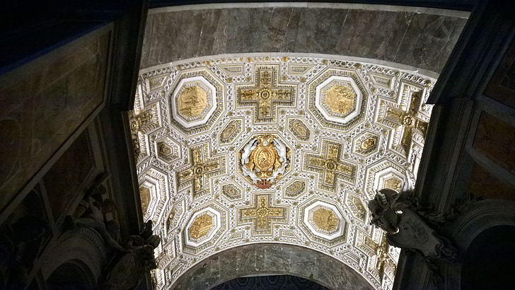 baznīca, Vatikāns, Rome, Itālija, arhitektūra