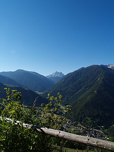 in Südtirol, Mount kofel, Lüsen, Berg, Natur, Landschaft, Landschaften