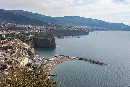 Sorrento, Włochy, podróży, Marine, wakacje, Latem, krajobraz