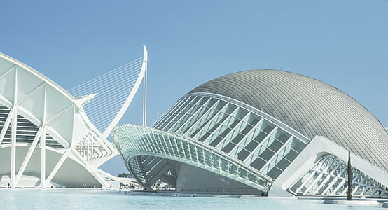 Іспанія, Валенсія, Місто мистецтв та наук, Архітектура, сучасні, Будівля, художні