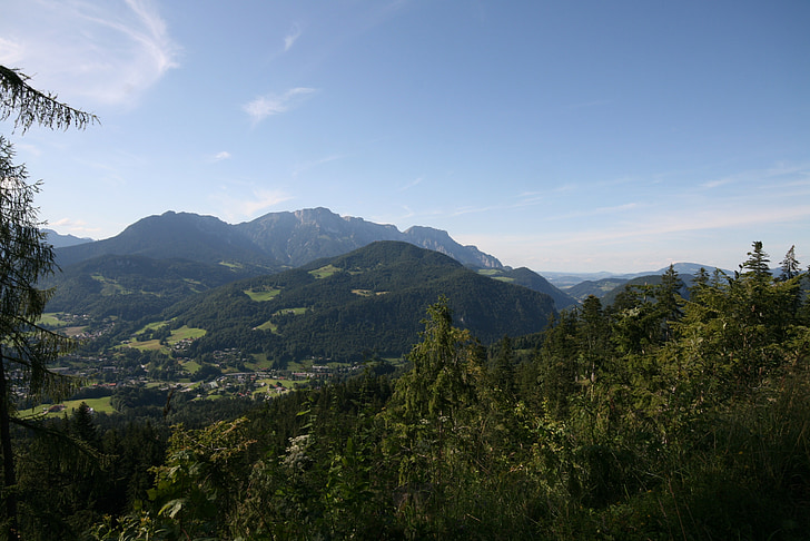 Berchtesgaden, Národný park, Bavorské Alpy, Horné Bavorsko, Unterberg, Jenner