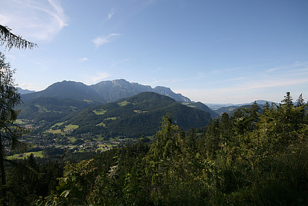 Berchtesgaden, Národný park, Bavorské Alpy, Horné Bavorsko, Unterberg, Jenner