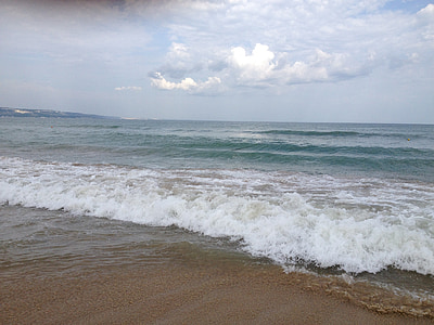 海, すなわち, 波, 砂, 一部
