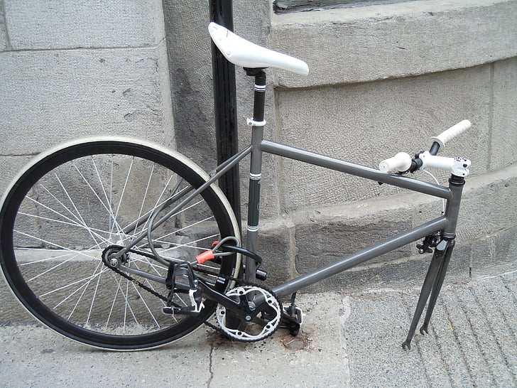 xe đạp, bộ xương, xe đạp mà không có bánh xe, khung xe đạp, xe đạp mà không có bánh xe