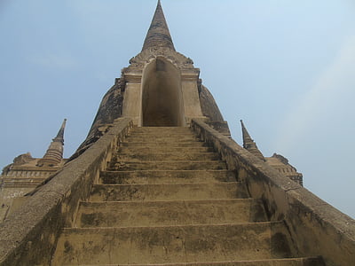 Tayland, Ayutthaya, Tapınak, Budizm, Budist, Kültür, Asya