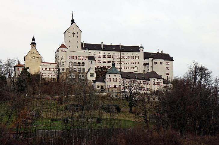 hohenaschau, Castle, korkeus burg, korkeus, Aschau, Baijeri, Saksa