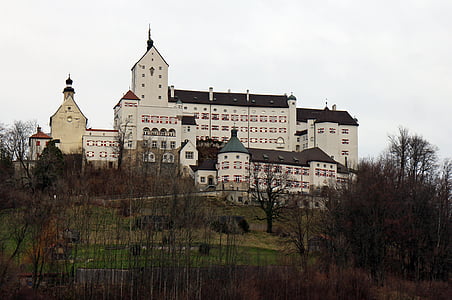hohenaschau, hrad, Výška burg, Výška, Aschau, Bavorsko, Německo