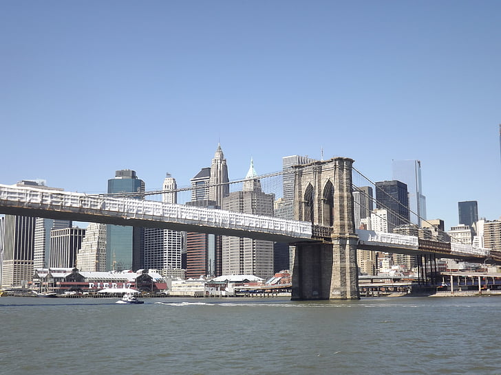 Brooklyn, ponte, NY, cidade, Estados Unidos da América