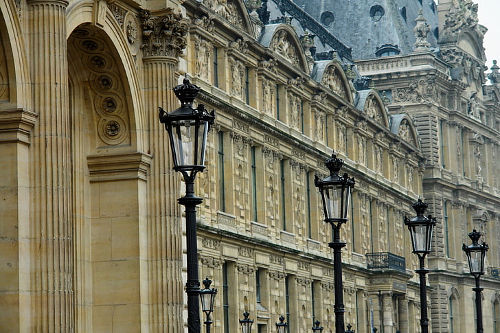 Paryžius, fasadas, Architektūra, Prancūzija, pastatas, Ornamentas, Pagrindinis puslapis