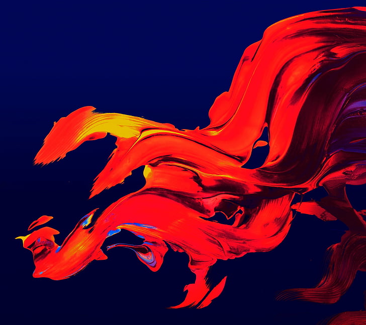 flames, red, painting, abstract, wallpaper, simple, no people