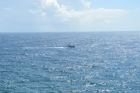 βάρκα, Ψάρεμα, Ωκεανός, απεραντοσύνη, Peniche