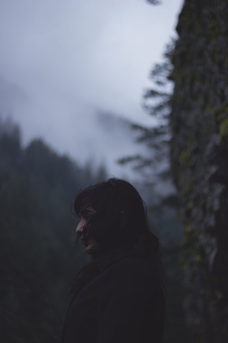 girl, woman, people, female, lifestyle, outdoor, foggy