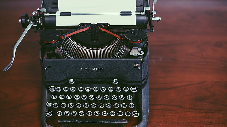 Antique, clasic, retro, maşină de scris, Vintage, Utilaje, tehnologie