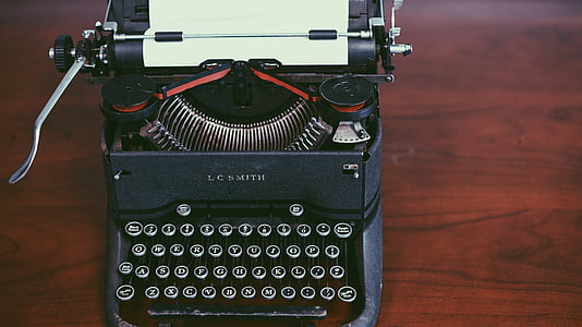 Antique, clasic, retro, maşină de scris, Vintage, Utilaje, tehnologie