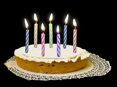 mangiare, emozioni, torta, compleanno, torta di compleanno, candele di compleanno, candele