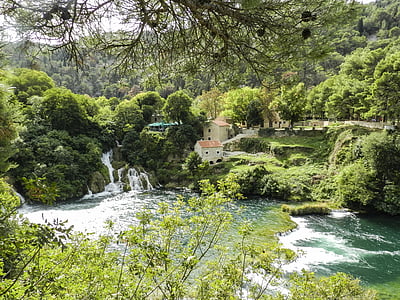 national park, croatia, natural water