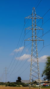 alto voltaje, pilón, energía, electricidad, energía, tecnología, Torre