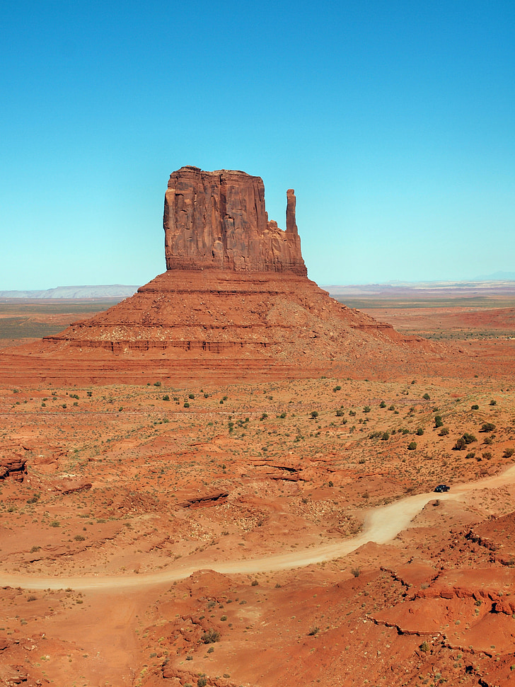 Verenigde Staten, monument valley, Arizona, Utah, landschap, berg, woestijn
