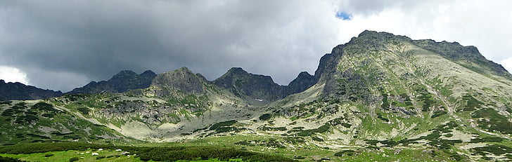 Tatry, mäed, maastik, Kõrg-Tatra, rada, Poola, Top