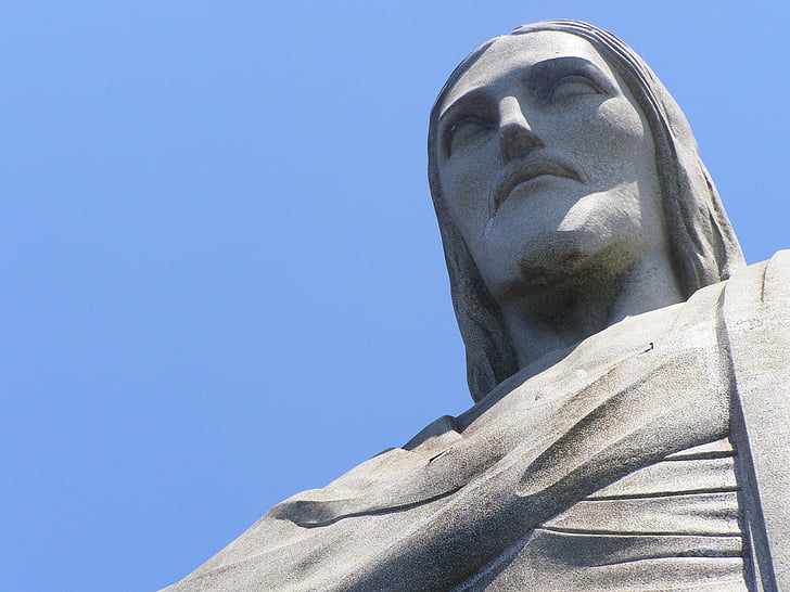 Kristus, Odrešenik, Rio de janeiro, Corcovado, Kristusa Odrešenika, turistična atrakcija, Kip