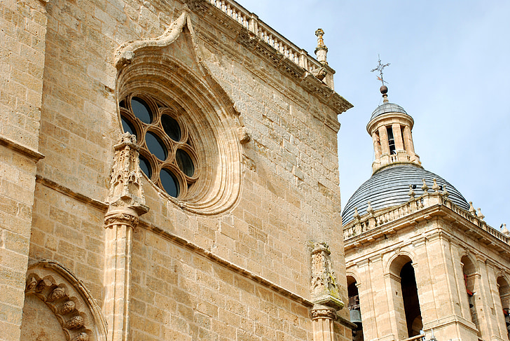 Ciudad-rodrigo, Salamanca, kyrkan, sten, templet, religion