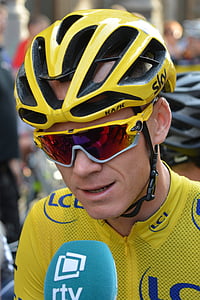 Chris froome, πρωταθλητής, κίτρινη φανέλα, διασημοτητα, ποδηλάτης, επαγγελματικό δρόμο δρομέας ποδήλατο, ο άνθρωπος