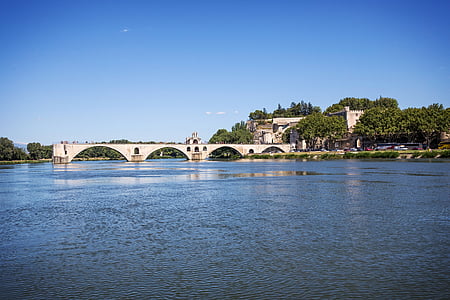 Jembatan avignon, Vaucluse, Prancis, Avignon