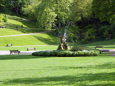 фонтан, Міллер, парк, Престон