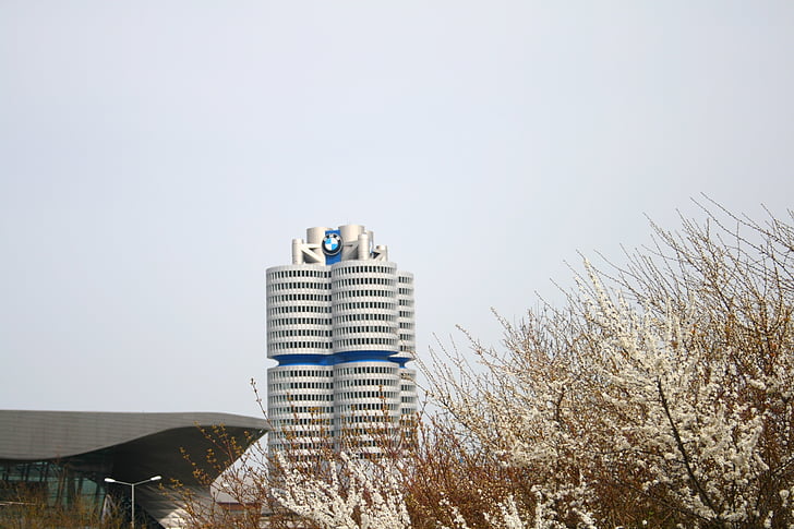 u Münchenu, BMW, arhitektura, BMW svijet, zgrada, Njemačka, BMW welt