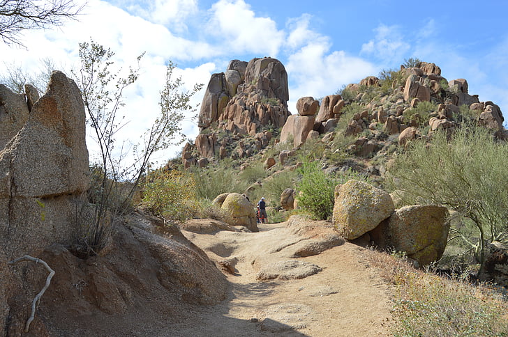 Arizona, Pinnacle tepe, Hiking, Scottsdale