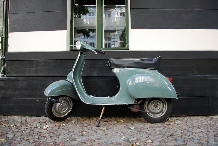 Free photo: motor scooter, vespa, cult | Hippopx