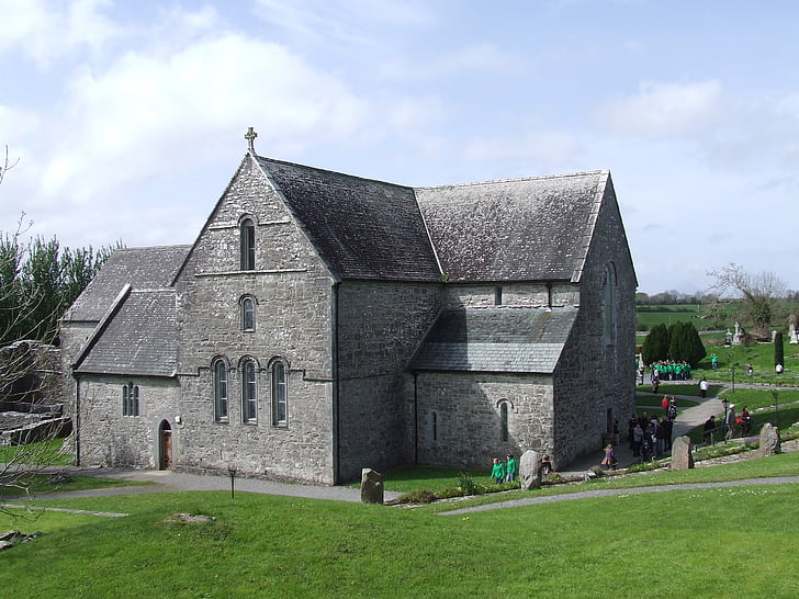 Ballintubber, Abbey, County mayo, Irland, kirke, historiske, romansk