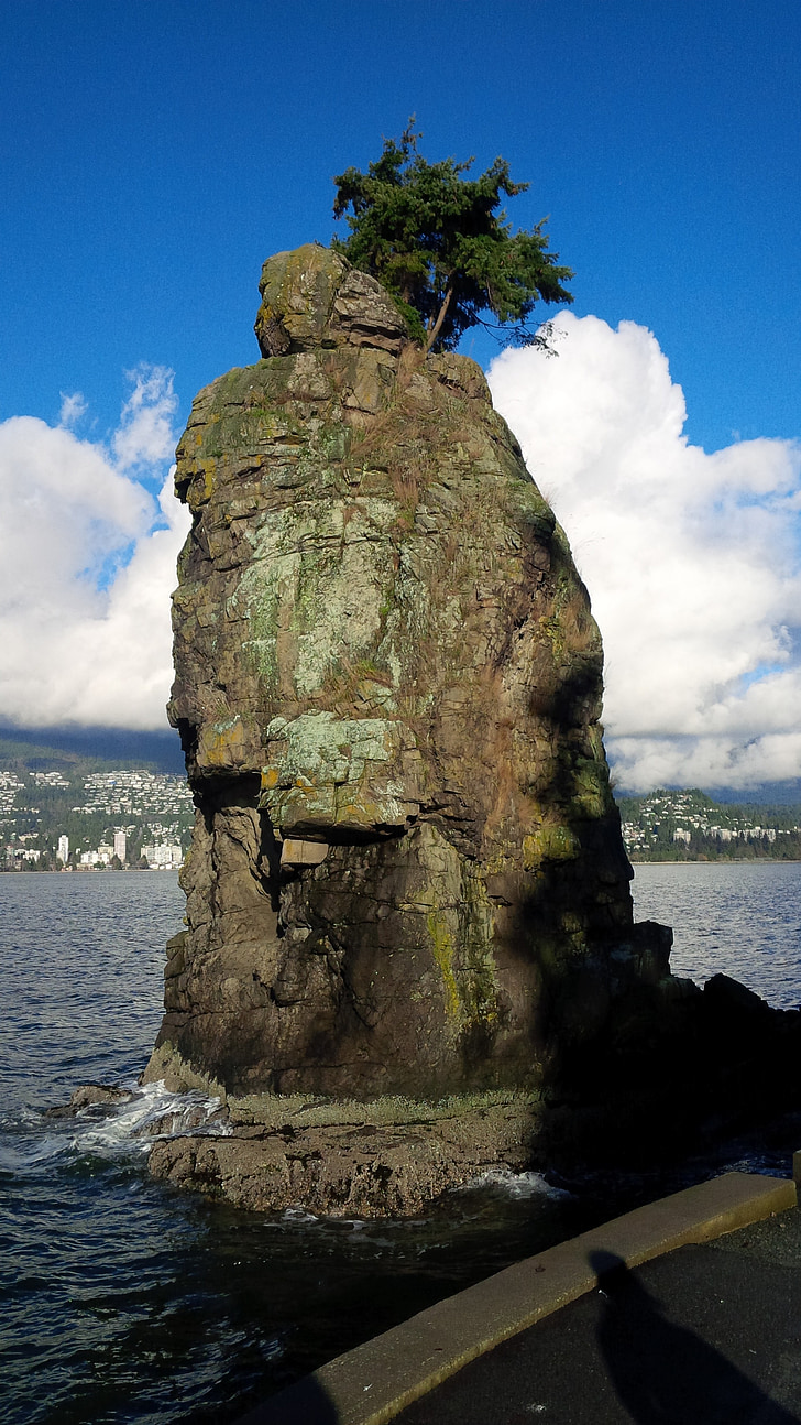 Vancouver, Deniz kenarındaki sete, Stanley Parkı, Kanada, Deniz