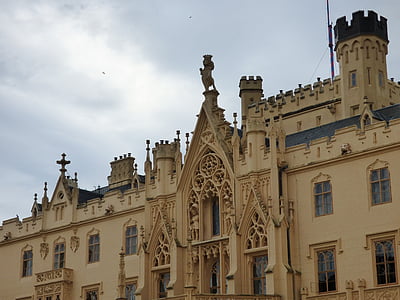 Castelo, edifício, República Tcheca, arquitetura, Monumento, velho, o Palácio