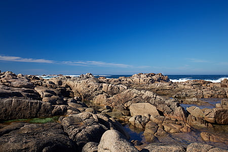 Costa, sjøen, natur, Costa da morte, Galicia, landskapet, Vis