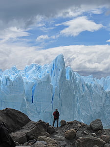 Glacier, Perito moreno, jää, loodus, mägi, Matkamine, seiklus