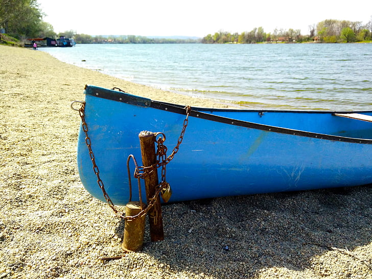 srebrno jezero, søen, båd, Beach, Serbien