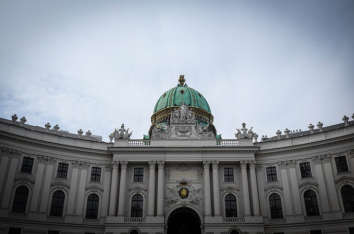 Bécs, Hofburg Birodalmi Palota, Ausztria, építészet, Castle, belváros, épület