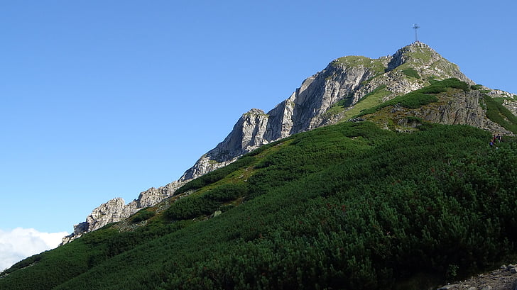 Tatrai, kalnai, Gievonto, Lenkija, kraštovaizdžio