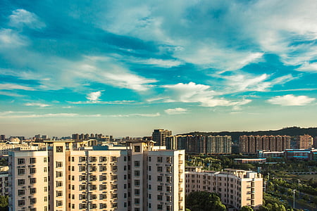 bangunan, Nanjing, kampus, Kota, pemandangan, lingkungan