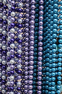 halskæde, Rosenkrands, model, ornament, blå, mønster, baggrunde