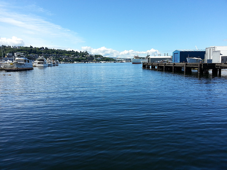 Seattle, vee, South lake Liidu, Port, Harbour, Travel, Vaikse ookeani